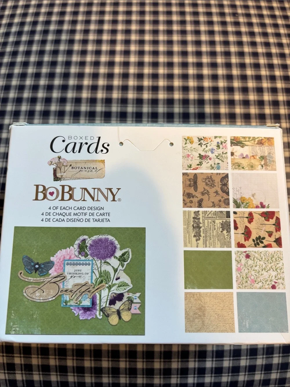 Hallmark Cream Picture Frame with Birdhouses and set of 30 botanical cards